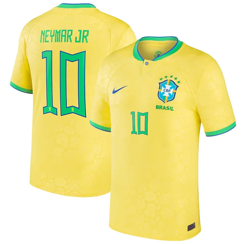 BRAZIL 22/23 HOME JERSEY W/NEYMAR JR